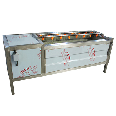 Zwiebelkarotte 500 kg/h Cassava Schälen und Waschmaschine Kartoffelreiniger Schäler