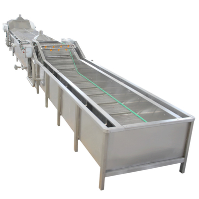 1500 kg/Stunde 4100KW Blasenblatt Gemüse und Obst Reinigungsmaschine