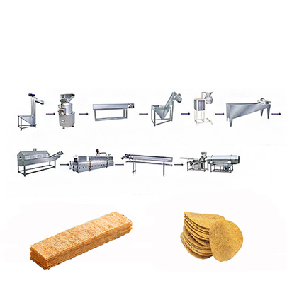 Maschine zur Herstellung von Cassava Chips 7*7mm Economode Kartoffelchips