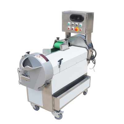 304 Edelstahl 500 kg/h Blattmaschine Mehrfunktionsgemüseschneider