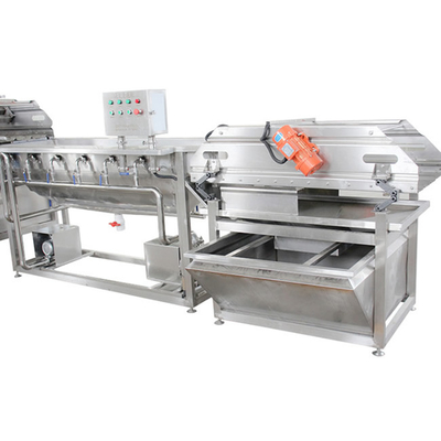 Scallion 1900 kg/h Gemüsewasch- und Trocknungsmaschine