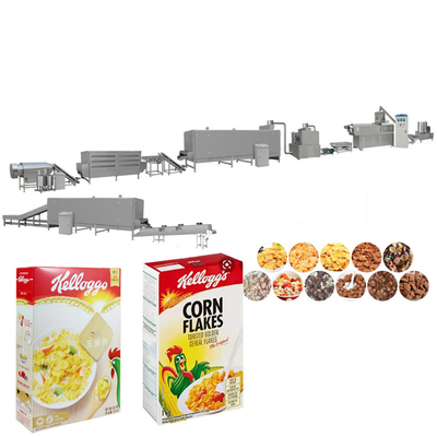 120 kg/h Snacks Nahrungsmittel 304 Edelstahl Maisspuffmaschine 66kw