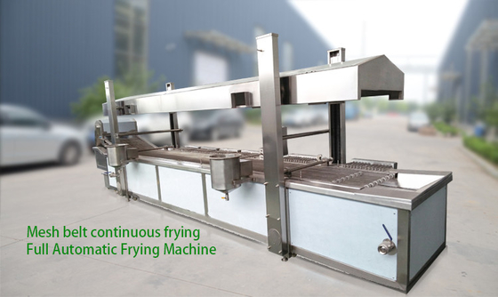 500 kg/h Industrie-Frittiermaschine LNG-Frittiermaschine für Hühner