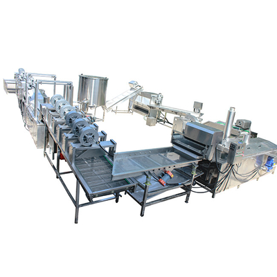 OEM-Produktionslinie für Pommes Frites 2000 kg/h Kartoffelchipsmachmaschine