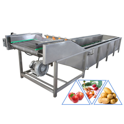 Automatische Karottenchilli 1200 kg/h Gemüseblase Waschmaschine