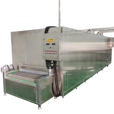 300 kg/h IQF Tunnel-Lebensmittelgefriermaschine für Fritten Fisch