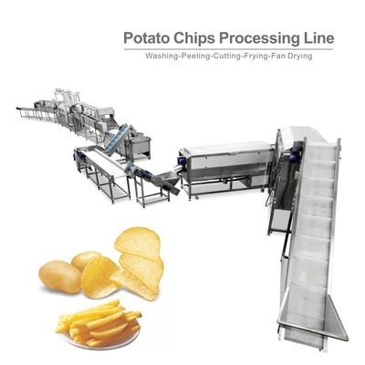 OEM-Produktionslinie für Mais, Obst, Weizen und Kartoffelchips 100 kg/h bis 1500 kg/h
