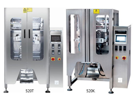 380v Aufblasmaschine für Lebensmittelverpackungen 100 Beutel/Min Horizontales Versiegeln