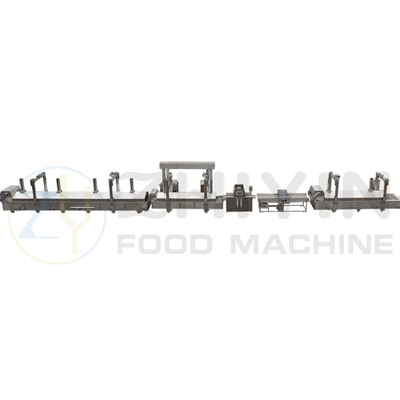 100 kg/h Frischmaschine PLC-Fries-Fertigungslinie