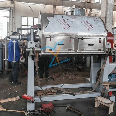 SUS304 Drum Scraper Drying Machine For Food Chemical Paste Thick Concentrate Powder Drum Scraper Drying Machine