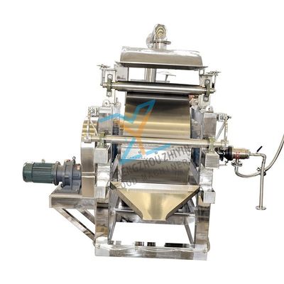 Steam Heated Yeast Liquid Drum Scraper Dryeing Machine Cereal Potato Single Drum 304 Stainless Steel Drum Scraper Dryer