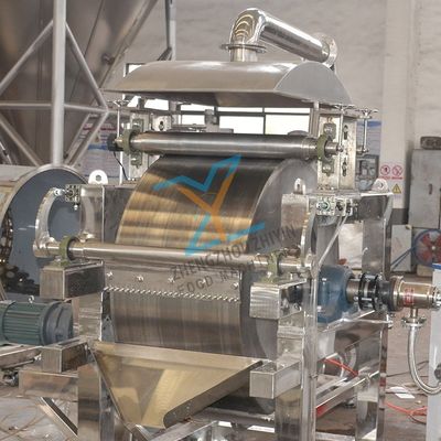 Steam Heated Yeast Liquid Drum Scraper Dryeing Machine Cereal Potato Single Drum 304 Stainless Steel Drum Scraper Dryer