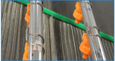 Kontinuierliche Ultraschall 220v Industrie-Gemüsewaschmaschine Obstreinigung