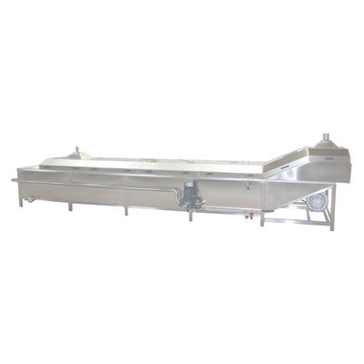 CE angepasste Bananenchips Mandelnuss Erdnussbleiche Maschine 1500kg/h