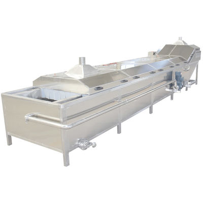 CE angepasste Bananenchips Mandelnuss Erdnussbleiche Maschine 1500kg/h
