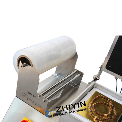 SS304 Trockenfisch Dates Getreide Nahrungsmittel Vakuum Wrap Maschine 2.5KW