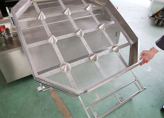 Gasheiznutz-Produktionslinie 50 kg/Batch Maistoaster Maschine